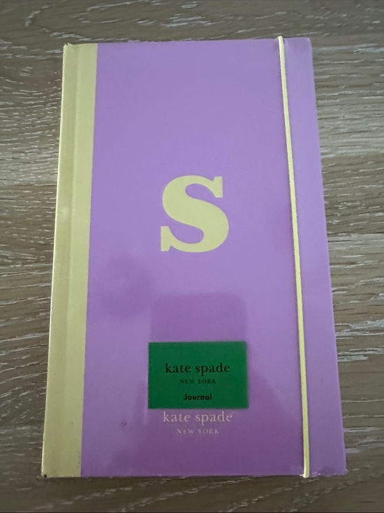 kate spade Other - Kate Spade Journal - initial “S”
